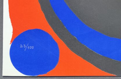 Alexander Calder ( 1898 – 1976 ) – Girandola – hand-signed lithography – 1972 - Image 4