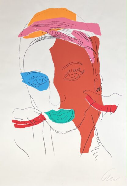 Andy Warhol ( 1928 – 1987 ) – LADIES AND GENTLEMEN ( Ref II.126 ) – Hand-signed Screenprint on paper – 1975