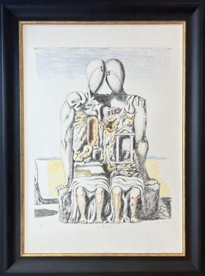 Giorgio De Chirico ( 1888 – 1978 ) – Gli Archeologi - hand-signed lithograph - 1970