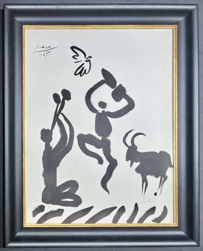 Pablo Picasso ( 1881 – 1973 ) – hand-signed lithograph on Arches – 1959