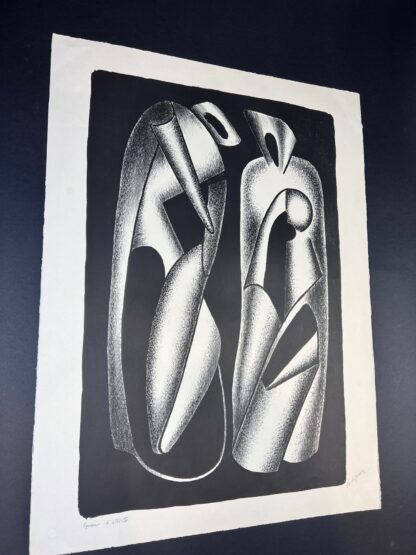 Alexander Archipenko (1887-1964) - Les Formes Vivantes - Signed lithograph on BFK Rives paper - 1963 - Image 4