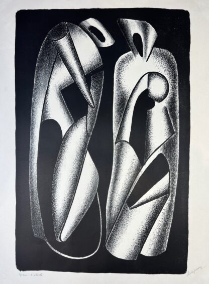 Alexander Archipenko (1887-1964) - Les Formes Vivantes - Signed lithograph on BFK Rives paper - 1963 - Image 2