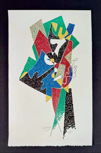 Gino Severini (1883- 1966) - hand signed lithograph - 1956 - Image 2