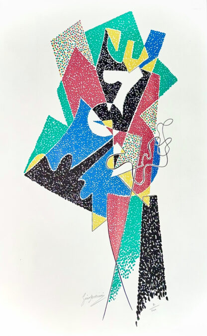 Gino Severini (1883- 1966) - hand signed lithograph - 1956