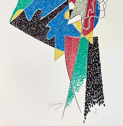 Gino Severini (1883- 1966) - hand signed lithograph - 1956 - Image 3