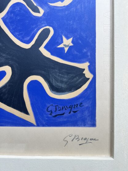 Georges Braque ( 1882 - 1963 ) - Deux Oiseaux - hand-signed lithograph on Arches - 1962 - Image 4