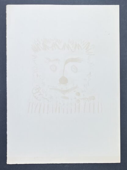 Pablo Picasso - Clown - Color lithograph on Arches paper - 1968 - Image 4