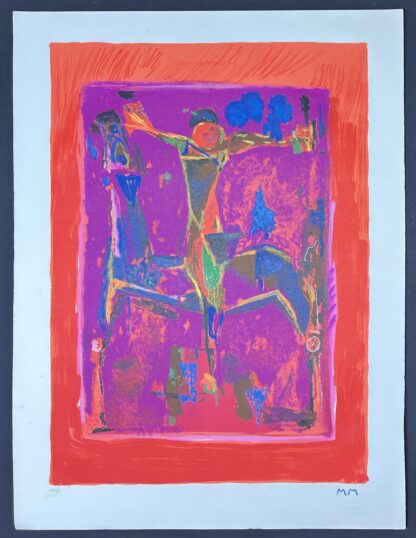 Marino Marini (1901-1980) - Orizzonte (1979) - Color lithograph on Arches paper - Image 2