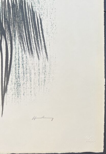 Hans Hartung (1904-1989) - L 22 - 1957 - Color lithograph on BFK Rives paper - Image 10