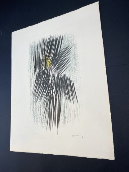 Hans Hartung (1904-1989) - L 22 - 1957 - Color lithograph on BFK Rives paper - Image 6