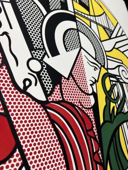 Roy Lichtenstein ( 1923 -1997 ) – hand-signed Screenprint on Rives paper – 1969 - Image 3