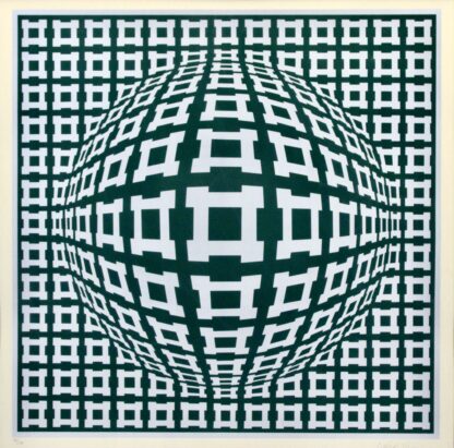 Victor Vasarely (1906-1997) - Rosenthal II - serigraphy on paper - 1982