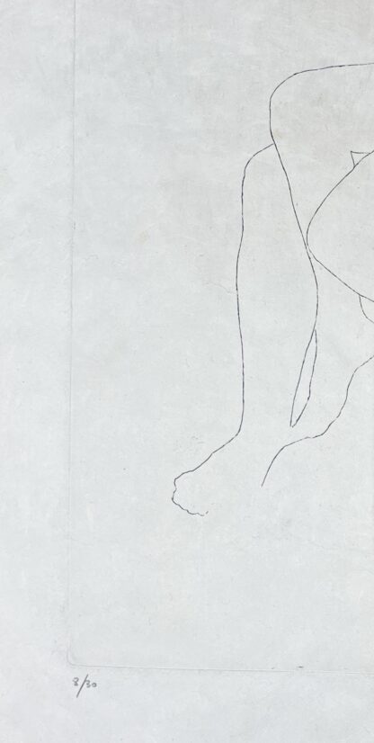 Marcel Duchamp (1887-1968) - Selected Details after Rodin - Etching on Japan paper - 1968 - Image 4