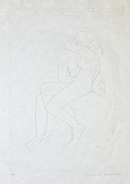 Marcel Duchamp (1887-1968) - Selected Details after Rodin - Etching on Japan paper - 1968 - Image 2