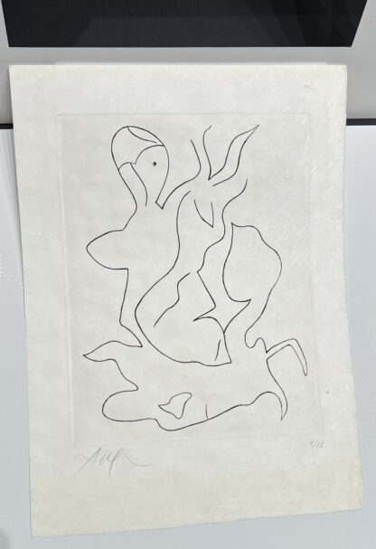 Jean Arp (1886-1966) - Paroles peintes II - Etching on Japon paper - 1965 - Image 3