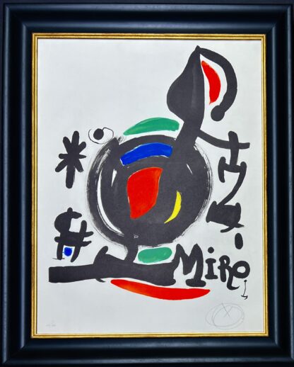 Joan Miró (1893-1983) - Les essències de la terra - color lithograph - 1969