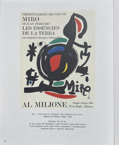 Joan Miró (1893-1983) - Les essències de la terra - color lithograph - 1969 - Image 7