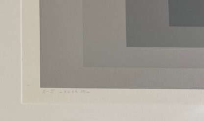 Josef Albers (1888-1976) - I-S LXXIIb - hand-signed Silkscreen - 1972 - Image 4