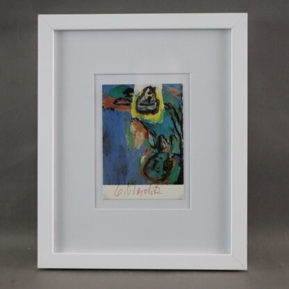 Georg Baselitz (1938) - Veronika - Autographed art postcard - 1983 - Image 4