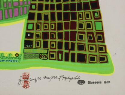 Friedensreich Hundertwasser (1928-2000) - Good Morning City - Silkscreen - 1969 - Image 3