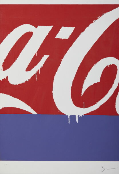 Mario Schifano (1934-1998) - COCA - COLA - silkscreen on Fabriano paper - 1988