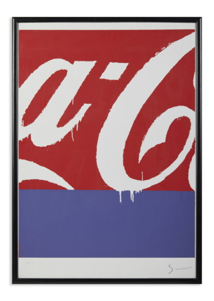 Mario Schifano (1934-1998) - COCA - COLA - silkscreen on Fabriano paper - 1988 - Image 2