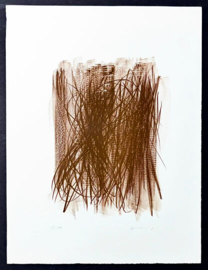 Hans Hartung (1904 - 1989) - L 92 - Lithograph on BFK Rives paper - 1963 - Image 2