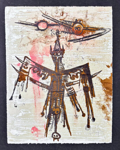 Wifredo Lam (1902-1982) - Untitled - Color lithograph - 1970 - Image 2