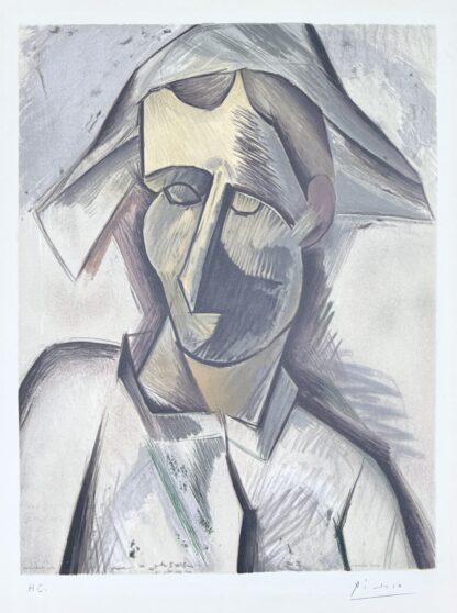 Pablo Picasso (1881-1973) - Arlequin - Lithograph on cream wove Arches paper - 1962 - Image 3