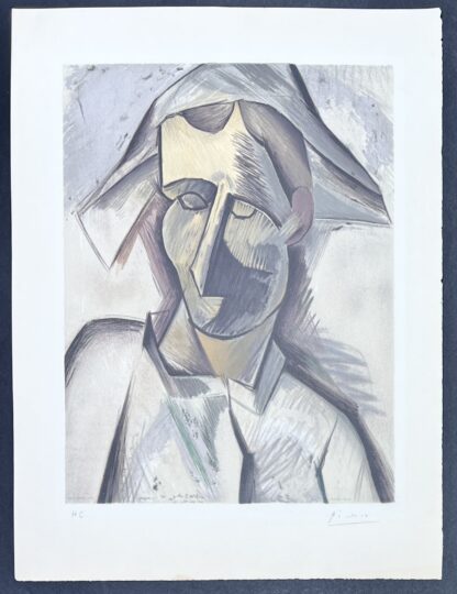 Pablo Picasso (1881-1973) - Arlequin - Lithograph on cream wove Arches paper - 1962 - Image 2