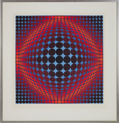 Victor Vasarely (1906–1997) - Pecs - silkscreen on paper - 1982