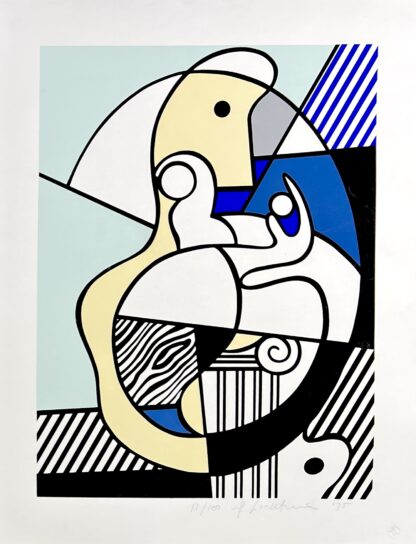 Roy Lichtenstein ( 1923 -1997 ) –  Homage to Max Ernst - Screenprint on Arches paper - 1975 - Image 4