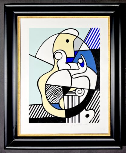 Roy Lichtenstein ( 1923 -1997 ) –  Homage to Max Ernst - Screenprint on Arches paper - 1975